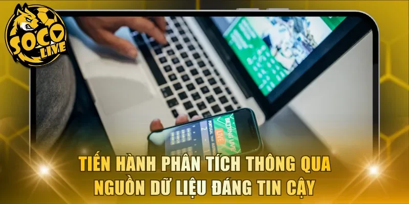 Tiến hành phân tích thông qua nguồn dữ liệu đáng tin cậy